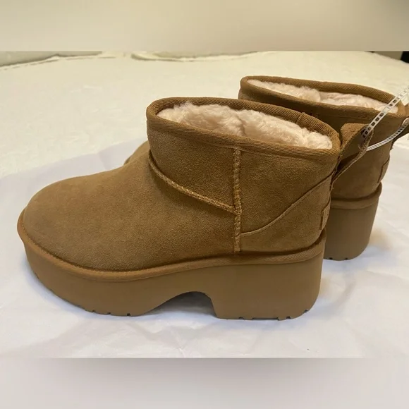 UGG Classic Ultra Mini New Heights Platform Boots - Picture 8 of 12